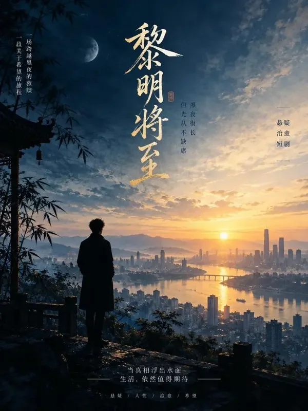 擦边短剧合集《长夜将明》悬疑推理短剧封面海报