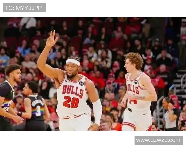 篮网队大比分战胜公牛队，强势挺进西区前列